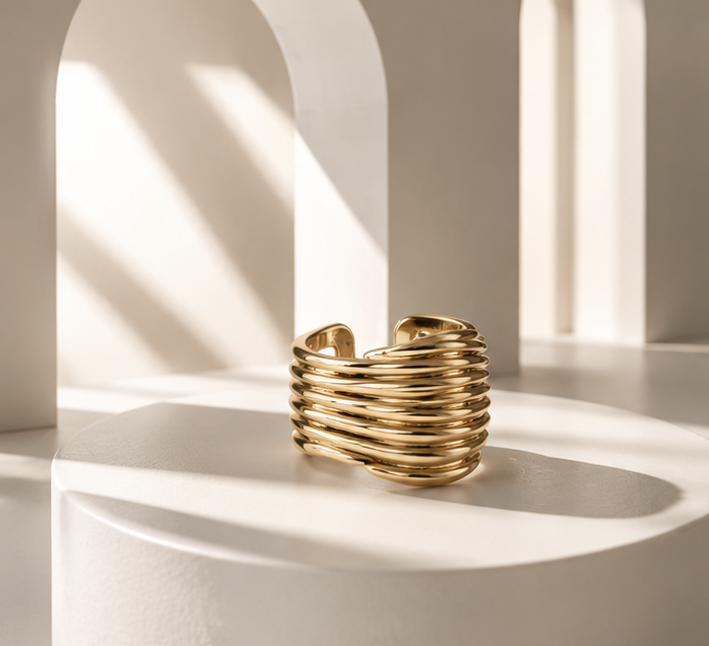 Sharian Gold anello