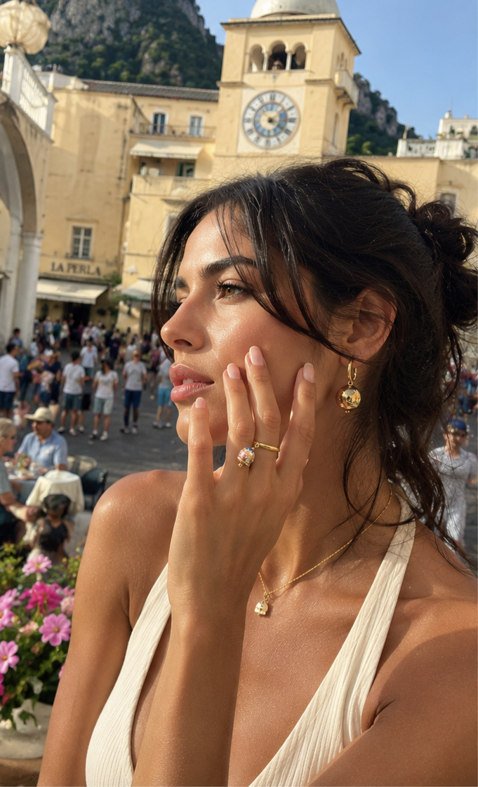 La piazzetta anello gold