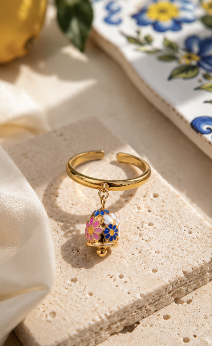 La piazzetta anello gold