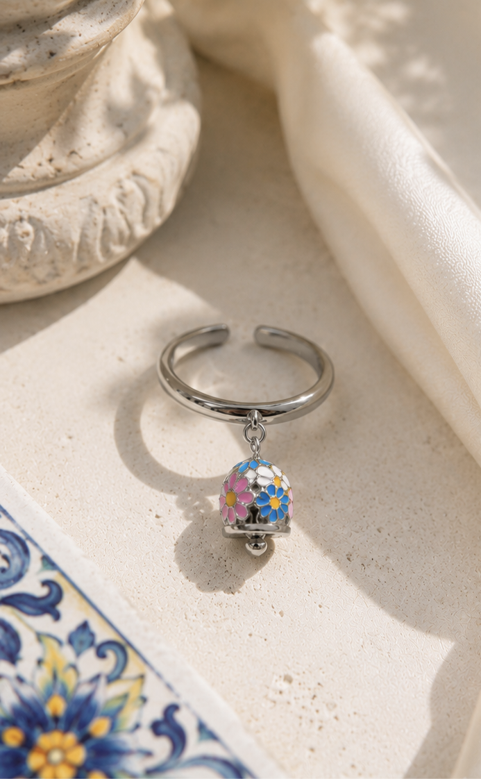 La piazzetta silver anello