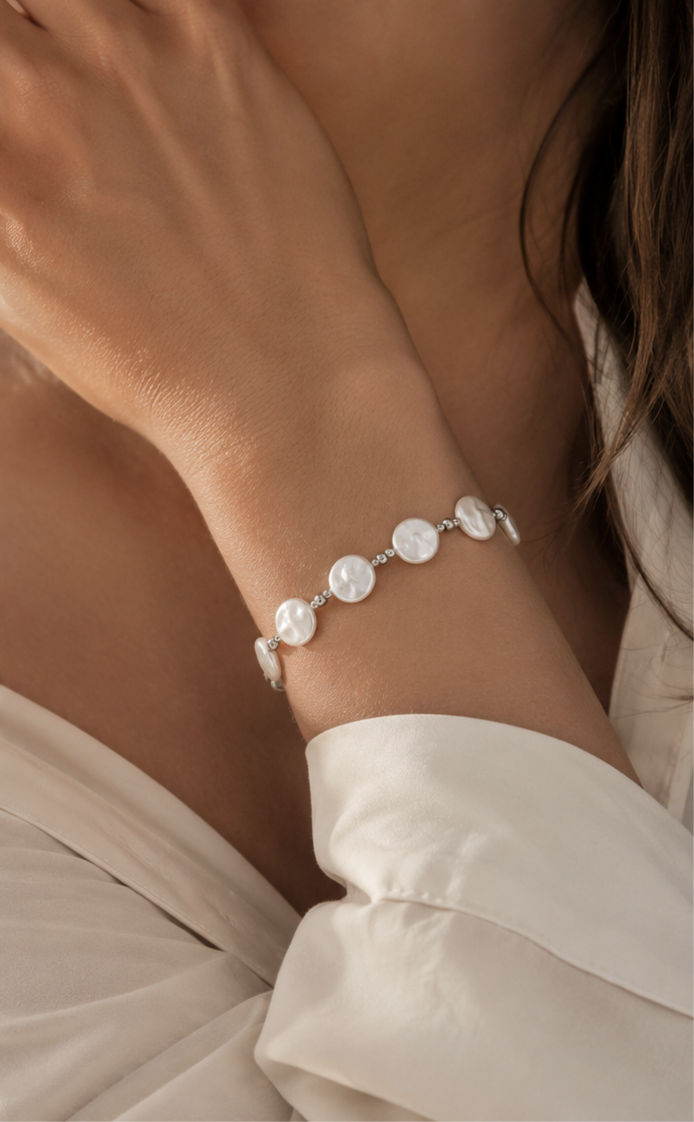 Ashanté silver bracciale